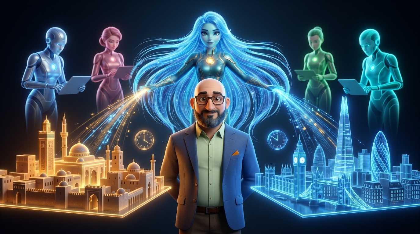 Running Two Businesses Across Two Countries with AI